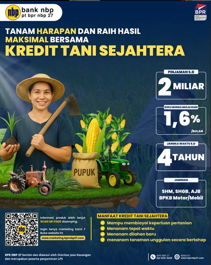 Raih Hasil Maksimal dengan Kredit Tani Sejahtera dari BPR NBP 27