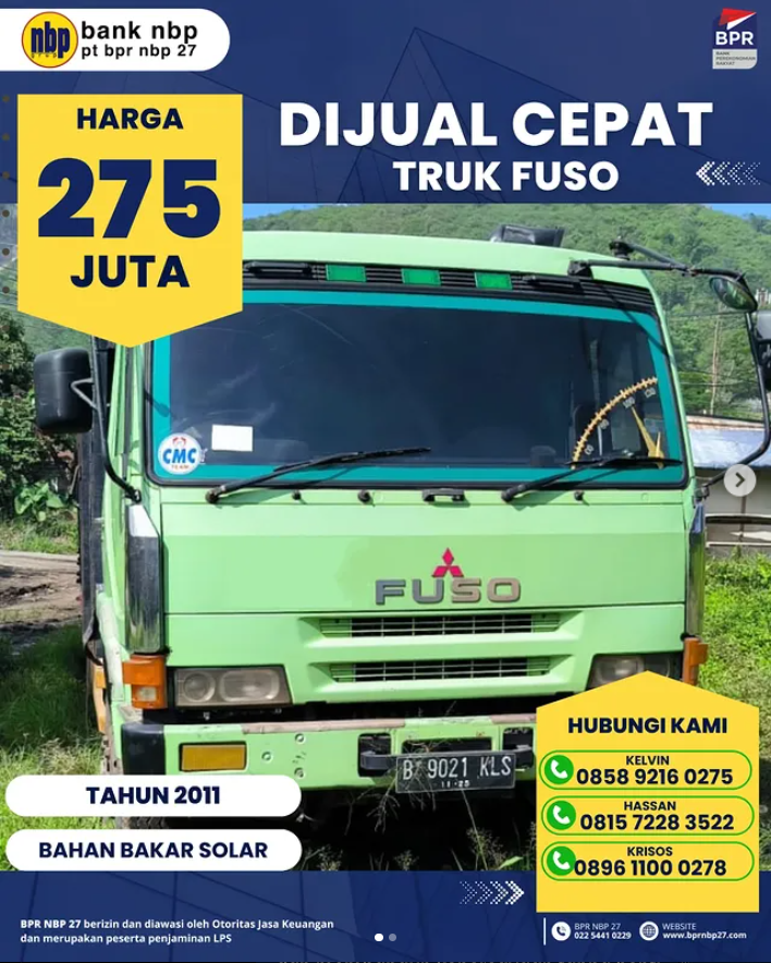 Dijual Cepat – Truk Fuso Tahun 2011