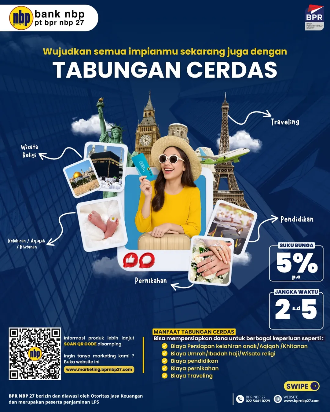 Wujudkan Semua Impianmu dengan Tabungan Cerdas dari BPR NBP 27